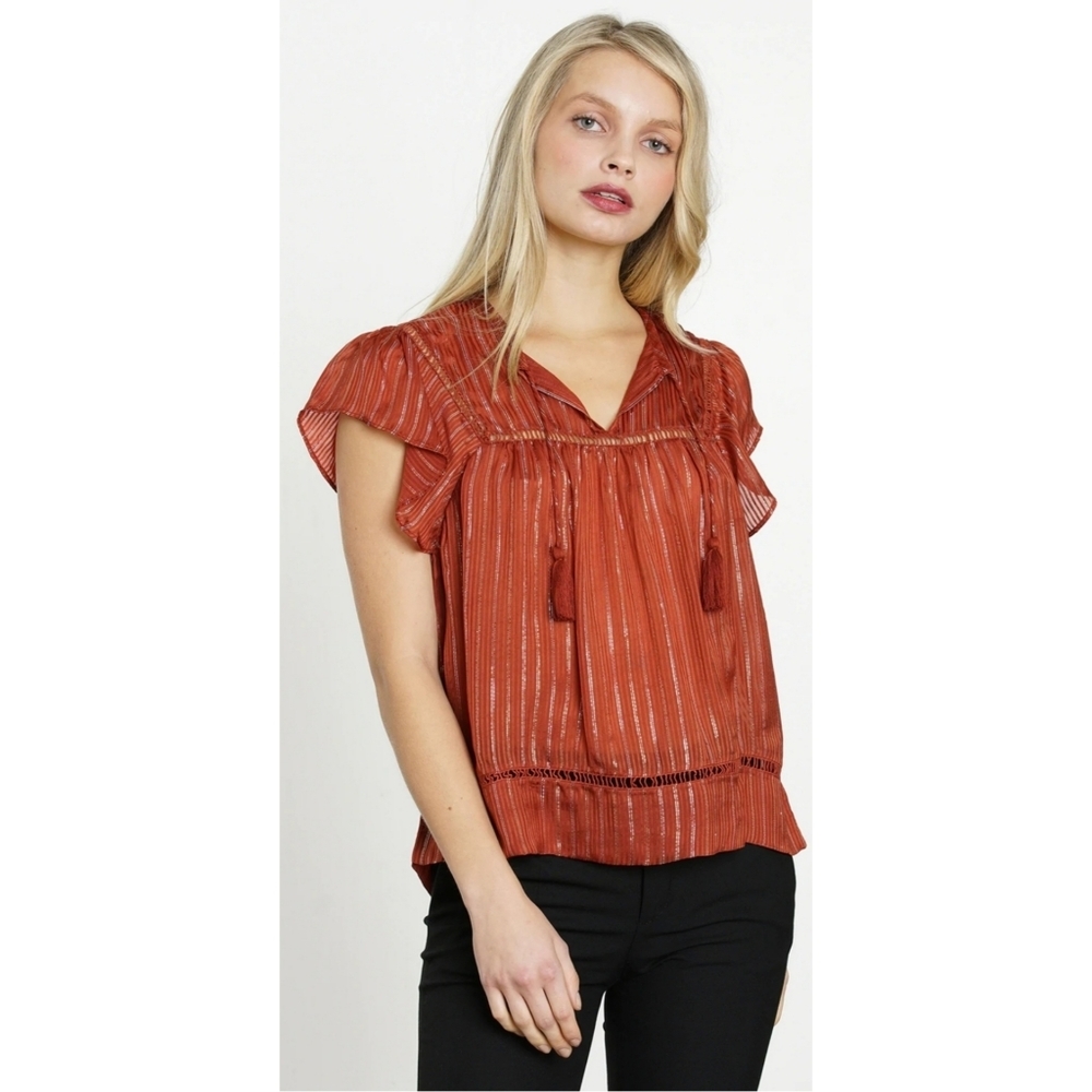 dRA Getty Top Blouse Picante Sz: XS